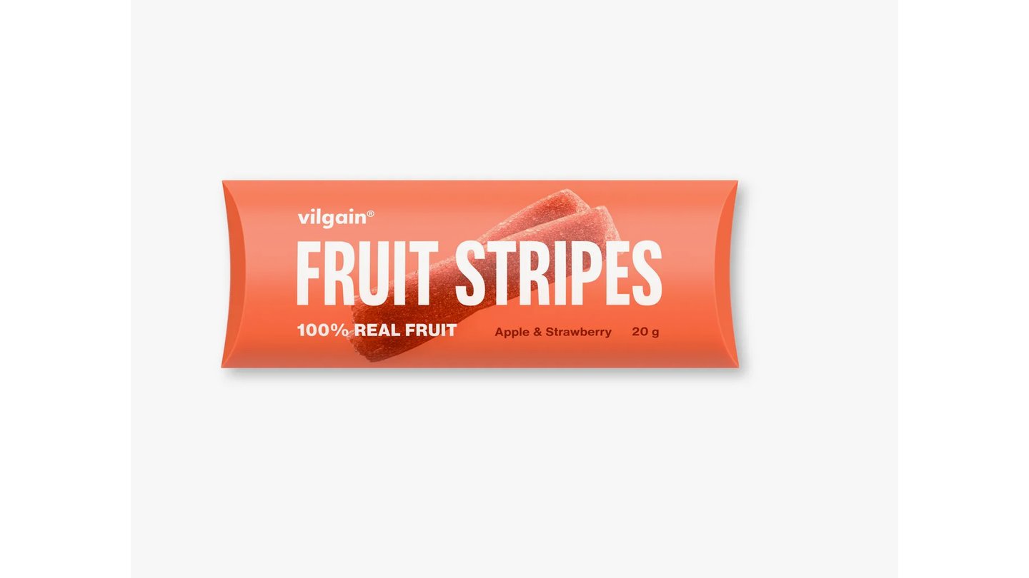 Vilgain Fruit Stripes - Jablko/Jahoda
