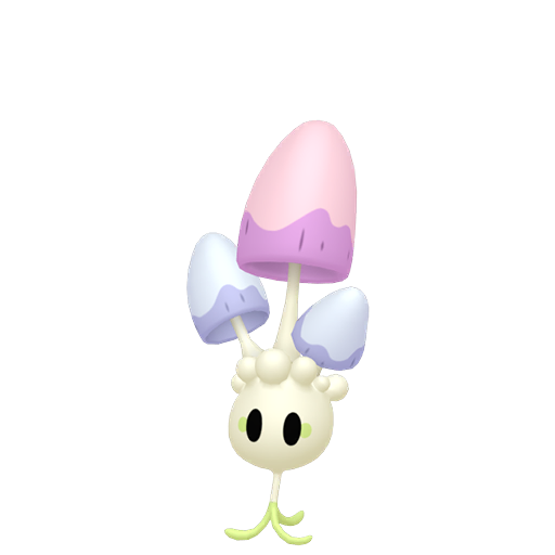 Morelull - Grass/Fairy type Pokemon from Pokemon Sword and Shield with stats, moves, and evolution data