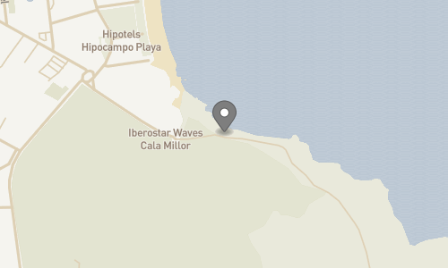 Lokation for Iberostar Cala Millor