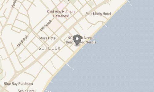 Lokation for Begonville Beach