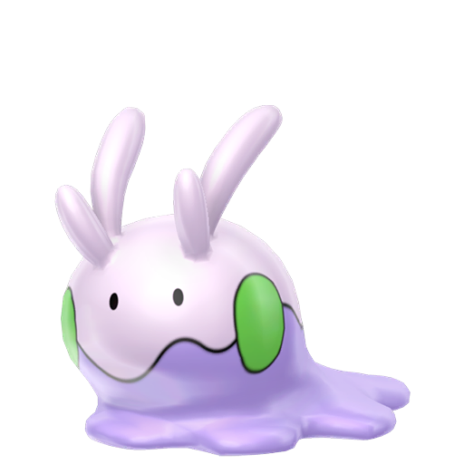 Goomy - Dragon type Pokemon from Pokemon Sword and Shield with stats, moves, and evolution data
