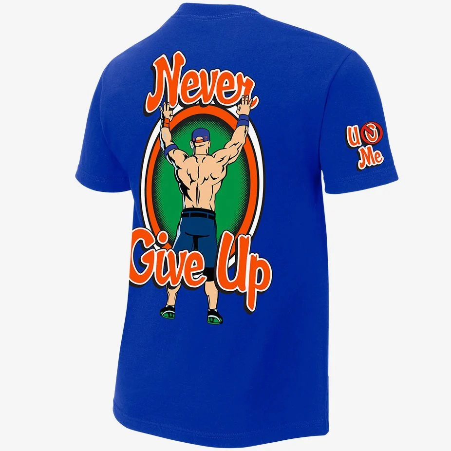 John Cena Respect Blue Tee second image