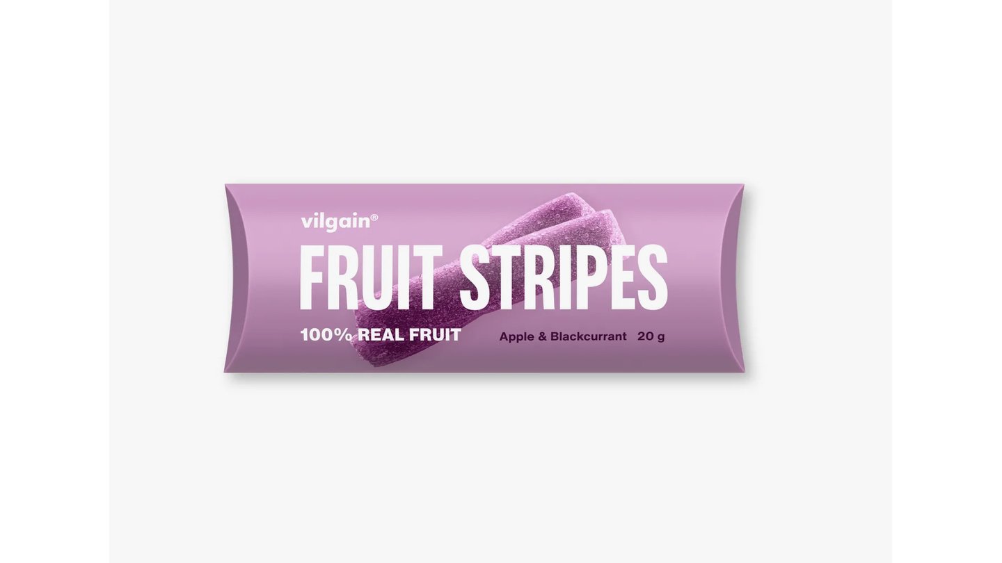 Vilgain Fruit Stripes - Jablko/Černý rybíz