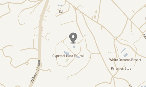 Lokation for Cyprotel Faliraki