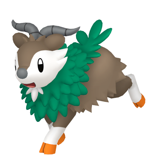 Skiddo - Grass type Pokemon from Pokemon X and Y with stats, moves, and evolution data