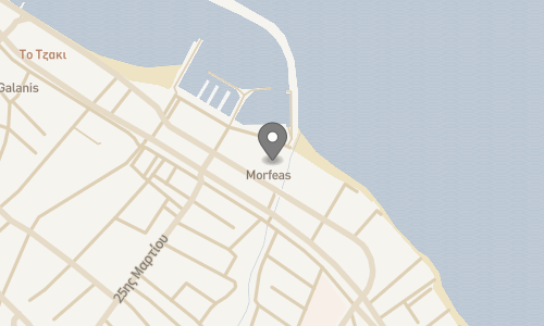 Lokation for Hotel Morfeas