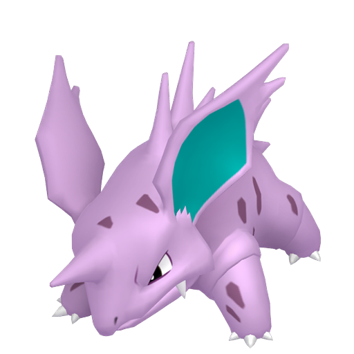 Nidorino - Poison type Pokemon from Pokemon FireRed and LeafGreen with stats, moves, and evolution data