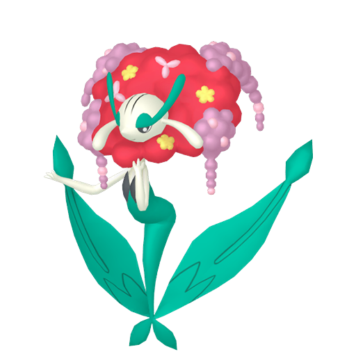 Florges - Fairy type Pokemon from Pokemon X and Y with stats, moves, and evolution data