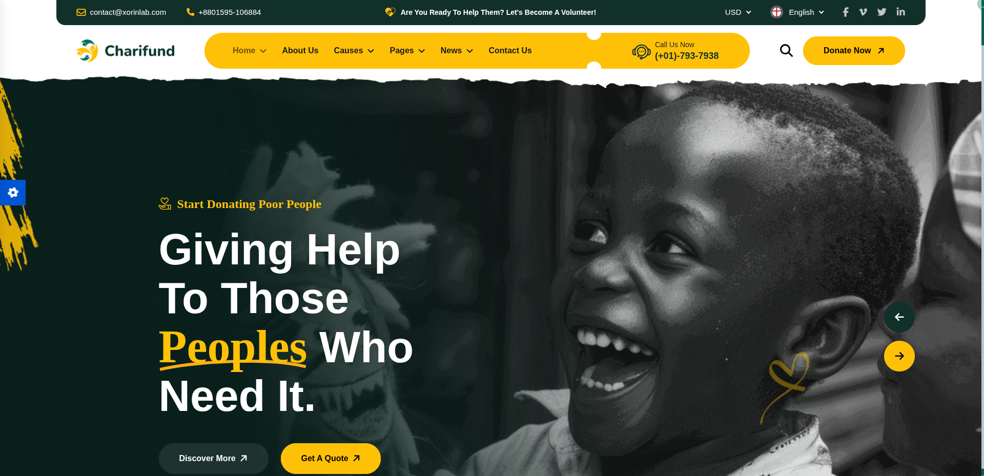 Charifund: Nonprofit Fundraising Platform
