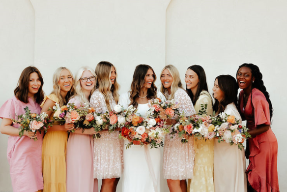 A guide to mismatched bridesmaid dresses