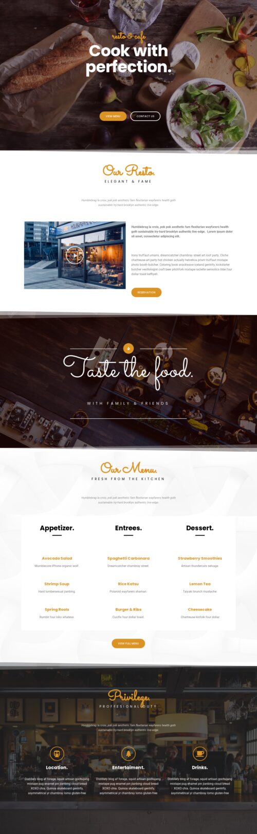 Restaurant & Cafe Home Restaurant 2