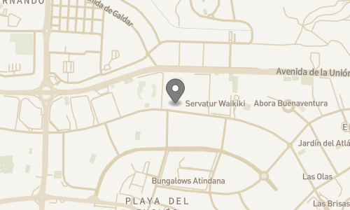 Lokation for Sholeo Lodges Maspalomas