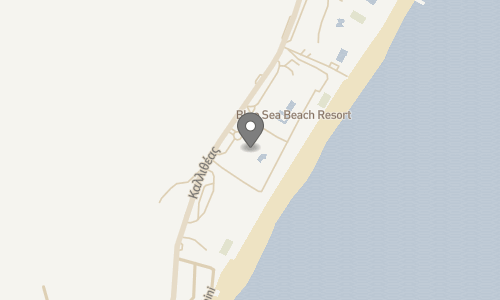 Lokation for Pegasos Deluxe Beach Hotel