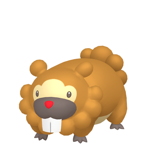 Bidoof - Normal type Pokemon from Pokemon Platinum with stats, moves, and evolution data