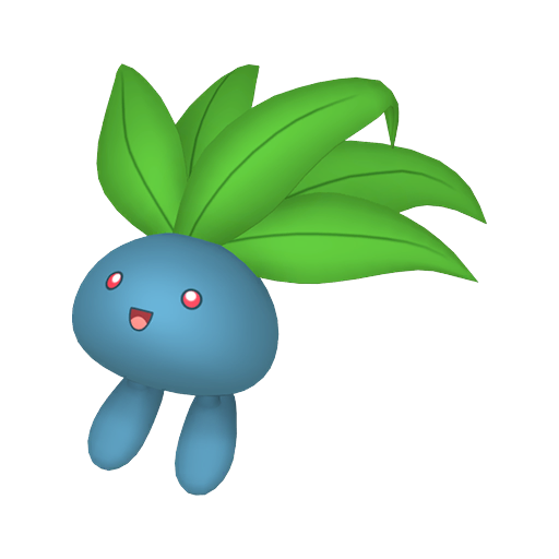 Oddish - Grass/Poison type Pokemon from Pokemon FireRed and LeafGreen with stats, moves, and evolution data