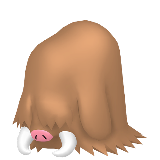 Piloswine - Ice/Ground type Pokemon from Pokemon X and Y with stats, moves, and evolution data