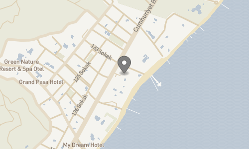 Lokation for Hotel Caprea