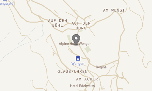 Lokation for Hotel Victoria Lauberhorn