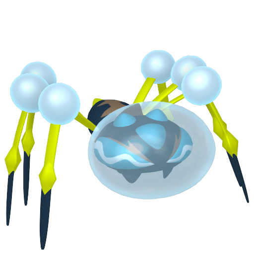 Araquanid - Water/Bug type Pokemon from Pokemon Scarlet and Violet with stats, moves, and evolution data