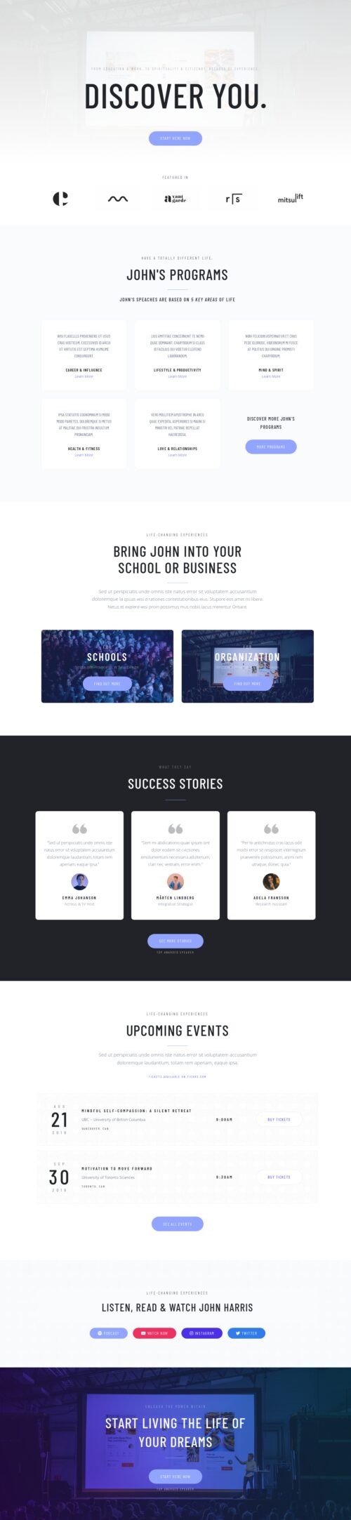 Motivational Speaker