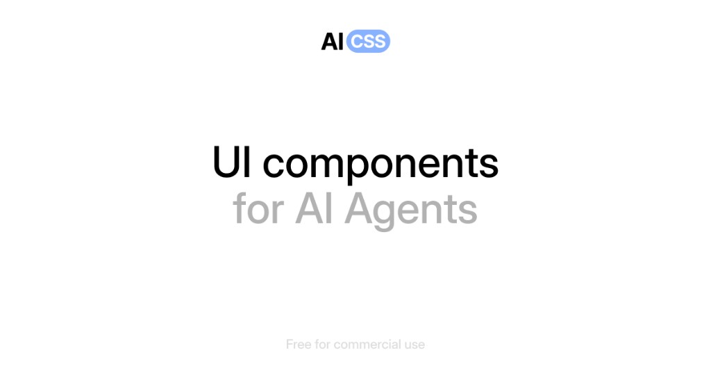 AICSS · UI components for AI agents