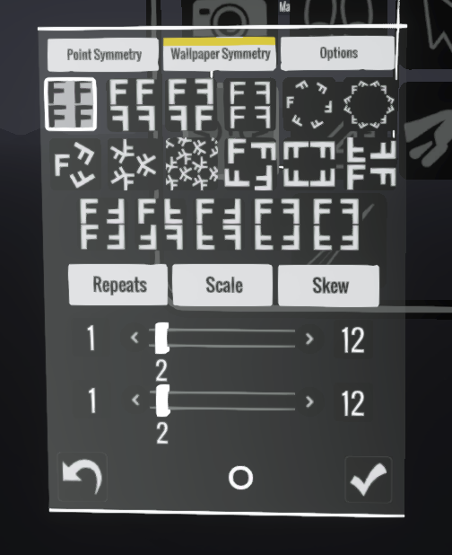 Maybe something like lua return pointers mirrored 0 5 0