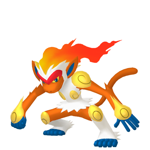 Infernape - Fire/Fighting type Pokemon