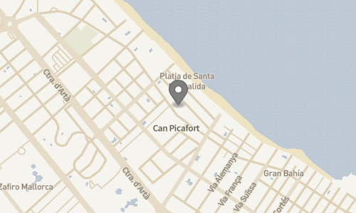 Lokation for THB Gran Playa