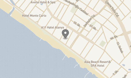 Lokation for Bella Bravo Suite Hotel