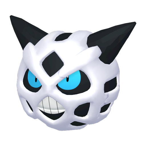 Glalie - Ice type Pokemon from Pokemon Sword and Shield with stats, moves, and evolution data