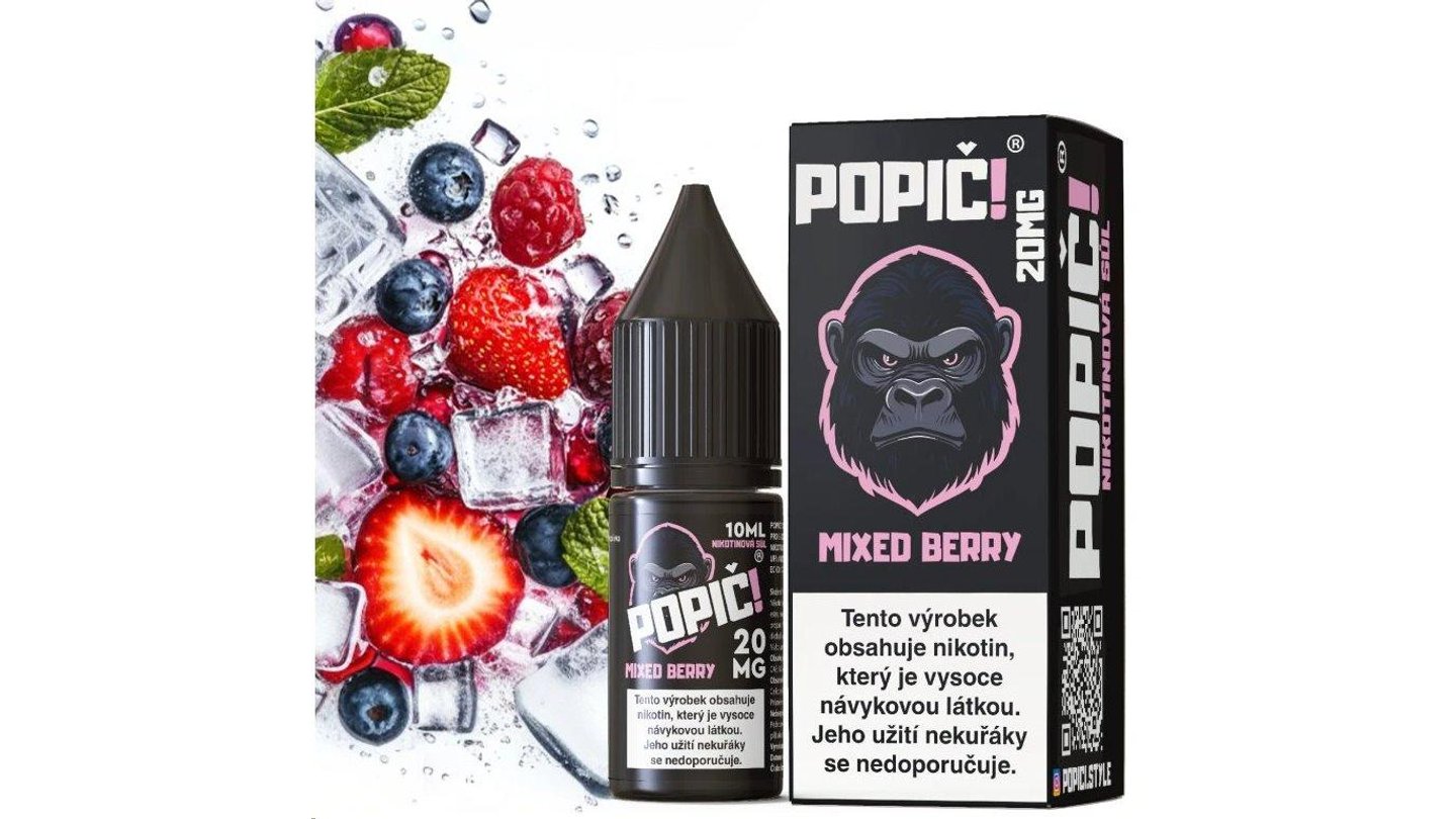 POPIČ! Mixed Berry 10ml 20mg