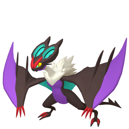 Noivern - Flying/Dragon type Pokemon from Pokemon Sword and Shield with stats, moves, and evolution data