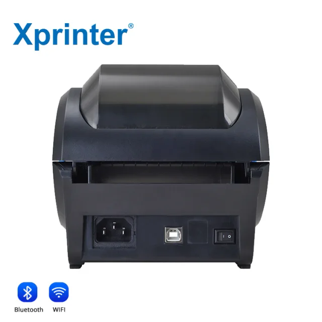 XPRINTER XP-DT325B 3 POLEGADA DESKTOP CÓDIGO DE BARRAS ETIQUETA IMPRESSORA DE ETIQUETA DE ENVIO IMPRESSORA TAG DE JÓIAS