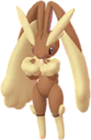 Lopunny Pokémon GO In-game Sprite