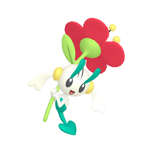 Floette - Fairy type Pokemon from Pokemon Scarlet and Violet with stats, moves, and evolution data