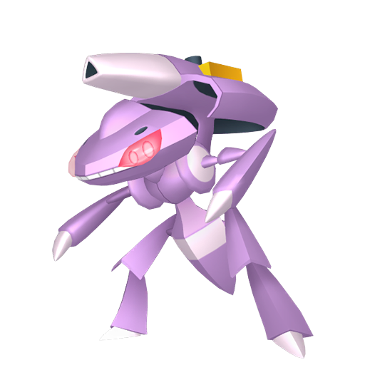 Genesect - Bug/Steel type Pokemon from with stats, moves, and evolution data
