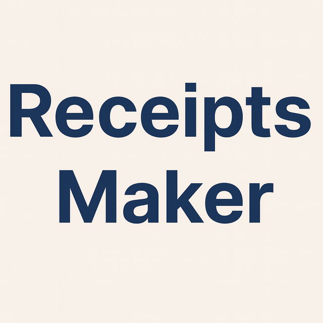 Receipts Maker logo