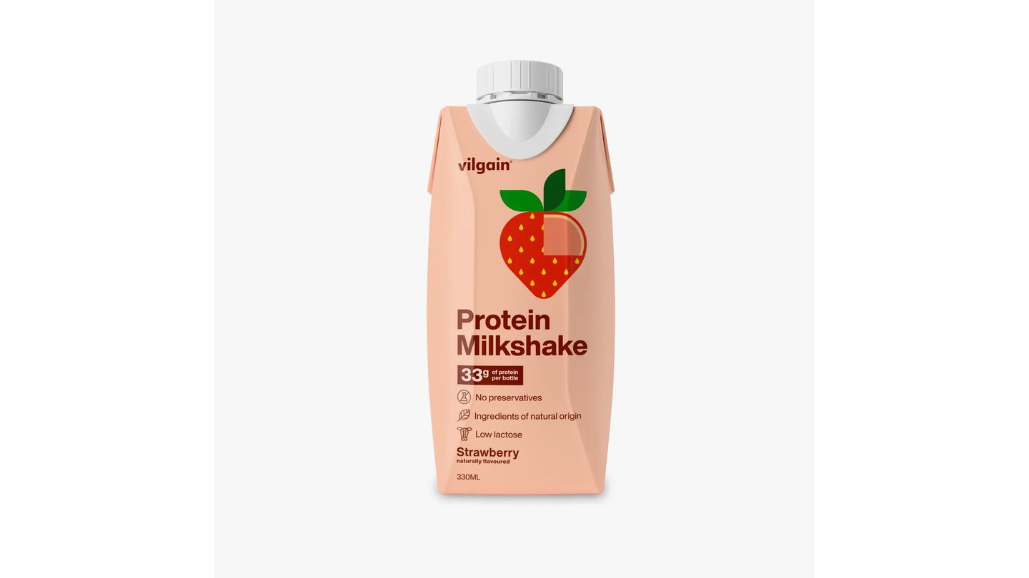 Protein Milkshake Jahoda
