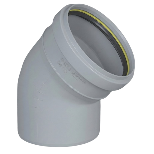 Supreme PVC SWR Bend 45