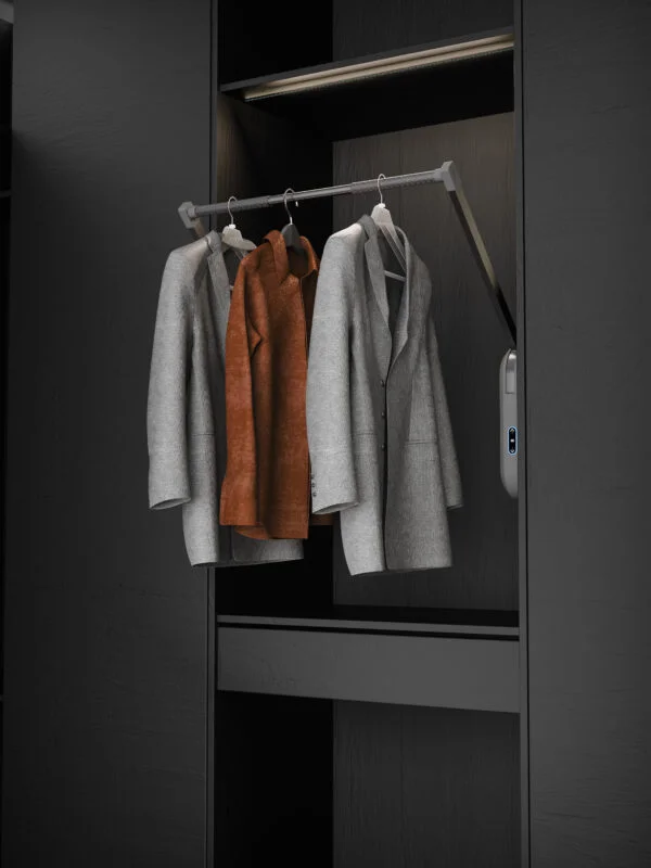 Quba Wardrobe Lift Cloth Holder Lift-UP
