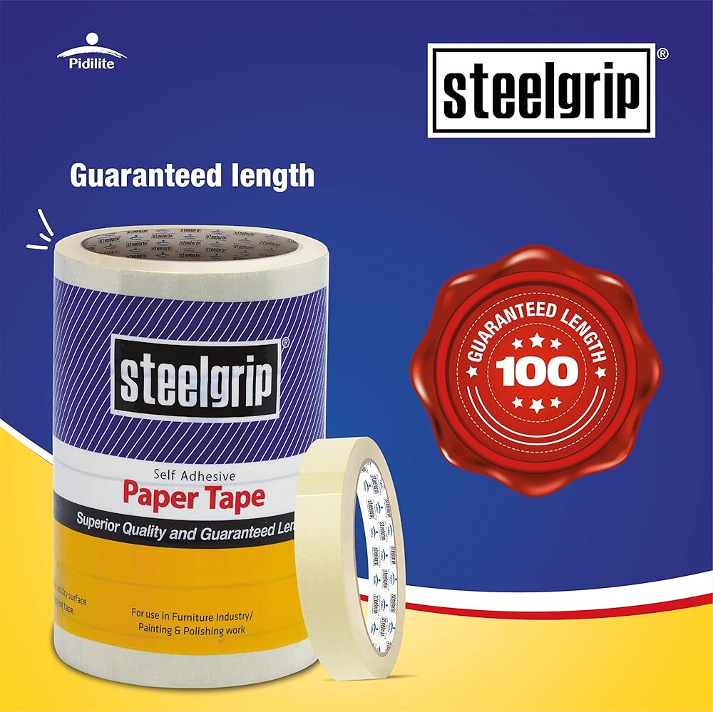 Fevicol Steelgrip Masking Tape (Abro Tape) - Image 2