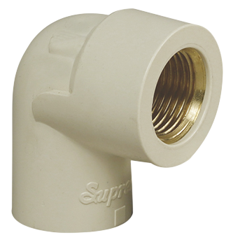 Supreme CPVC Female Brass Elbow