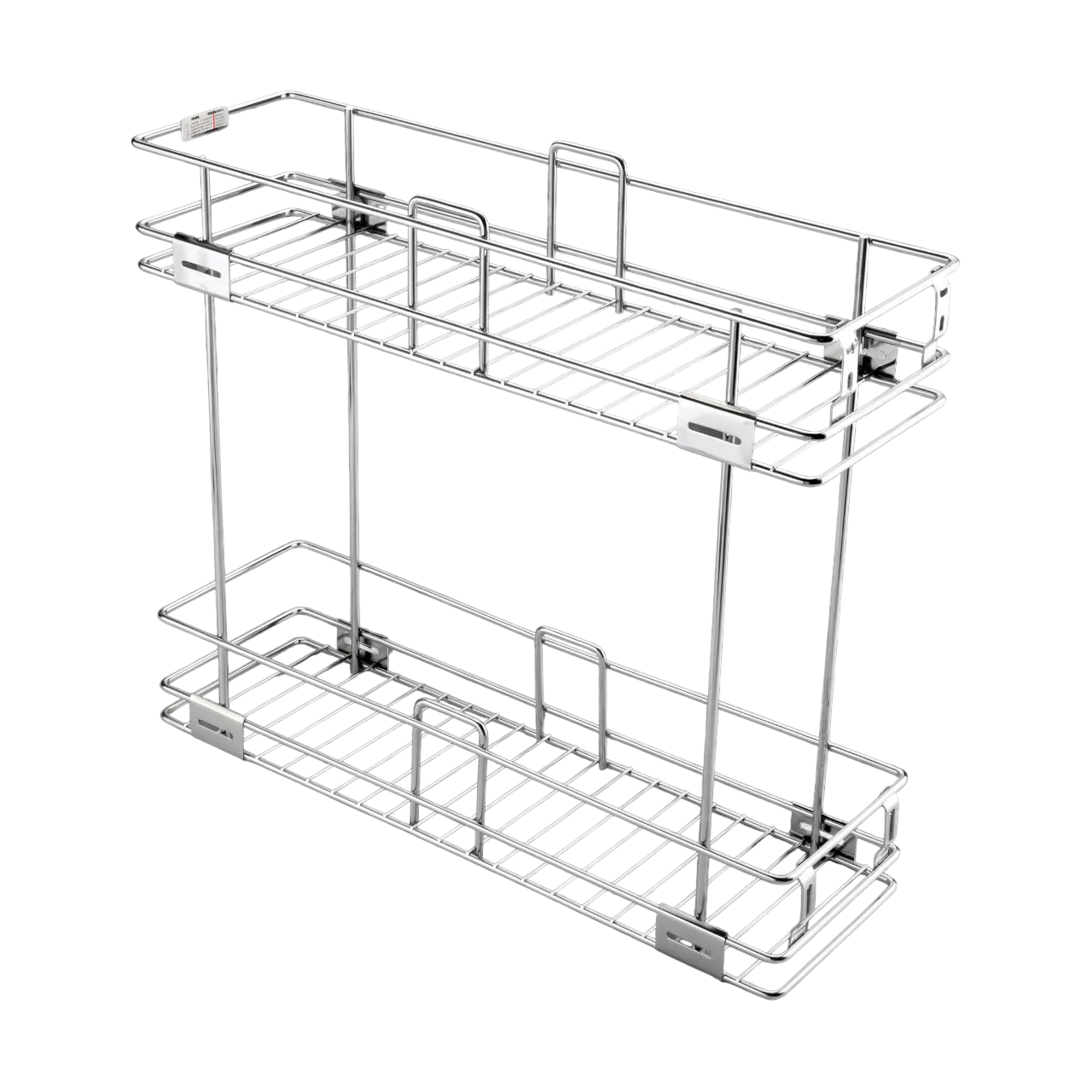Quba Symetry Bottle Pullout(BPO) 2-Tier Basket SS304