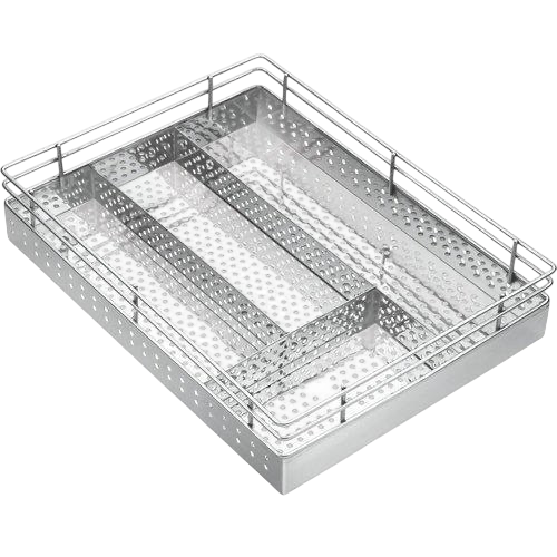Quba Symetry Purforated Cutlery Basket