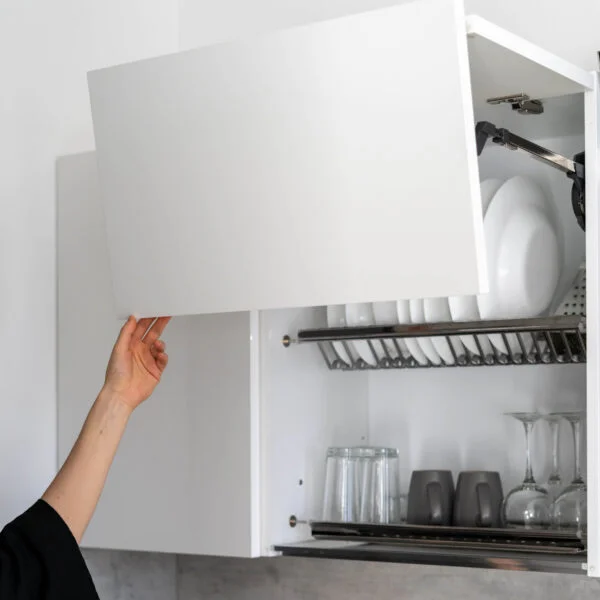 Quba Symetry Stainless Steel Dish Rack and Holder