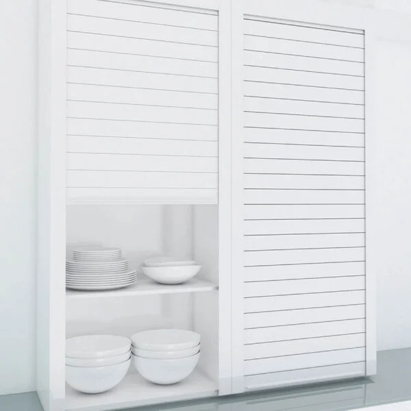 Quba Symetry Roller Shutters (Frosted Glass)