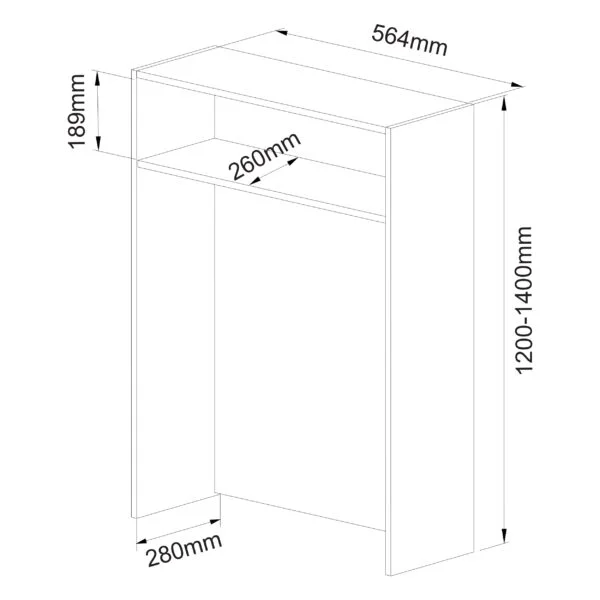 Quba Symetry Roller Shutters (Frosted Glass) - Image 2