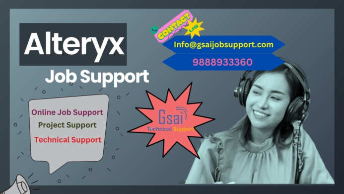 Alteryx Online Job Support and Technical Support