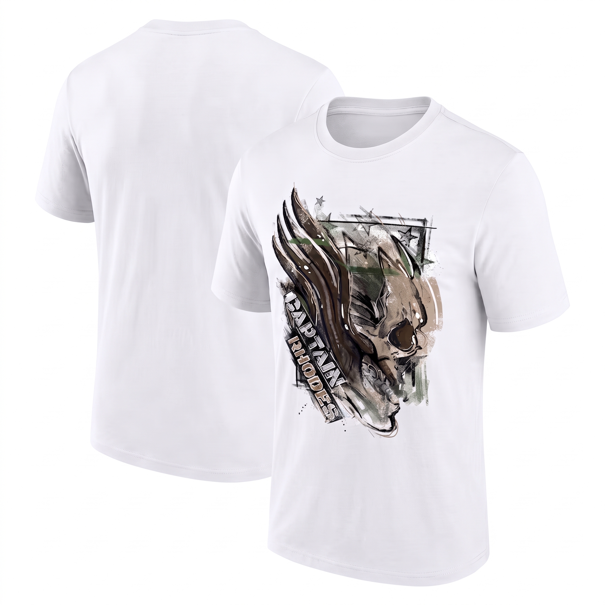 Captain Cody White Tee image