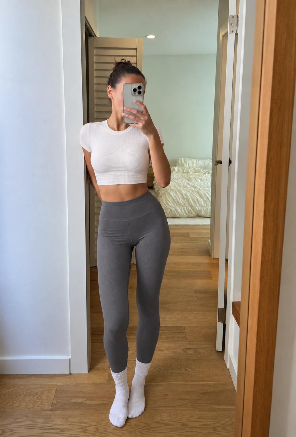 LEGGING SARA GRIS
